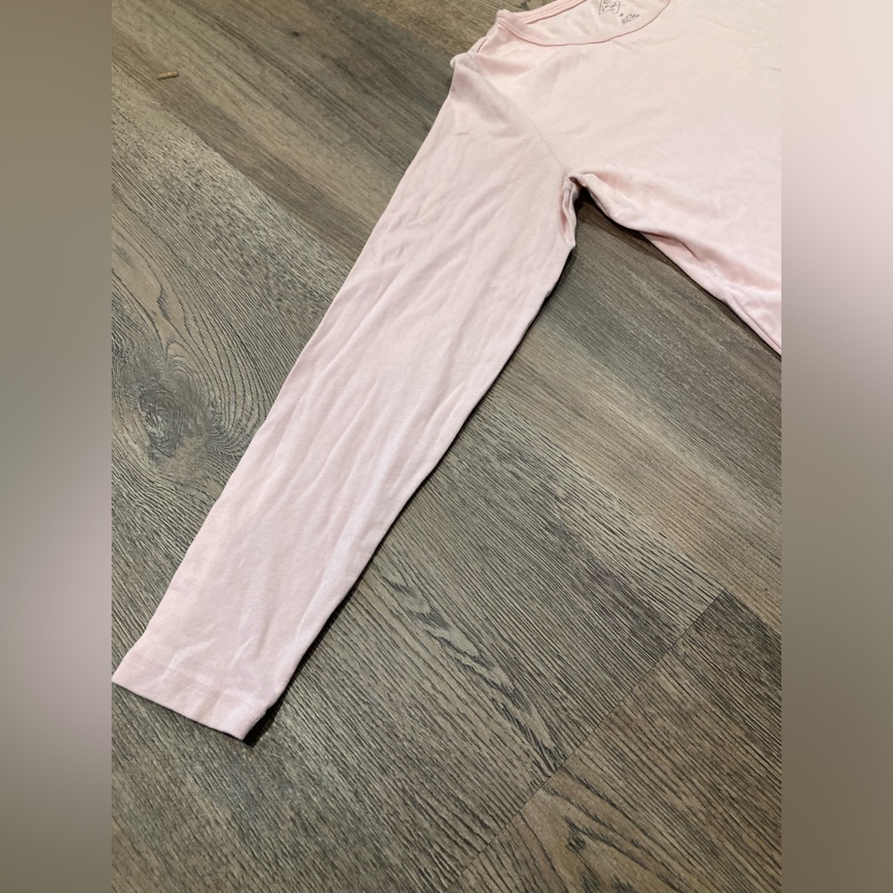 Pink basic long sleeve tee - Picture 2 of 5